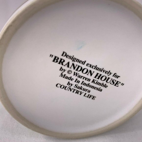 Warren Kimble Coffee Mug Cup Brandon House Country Life Sakura Schoolhouse - Picture 9 of 10